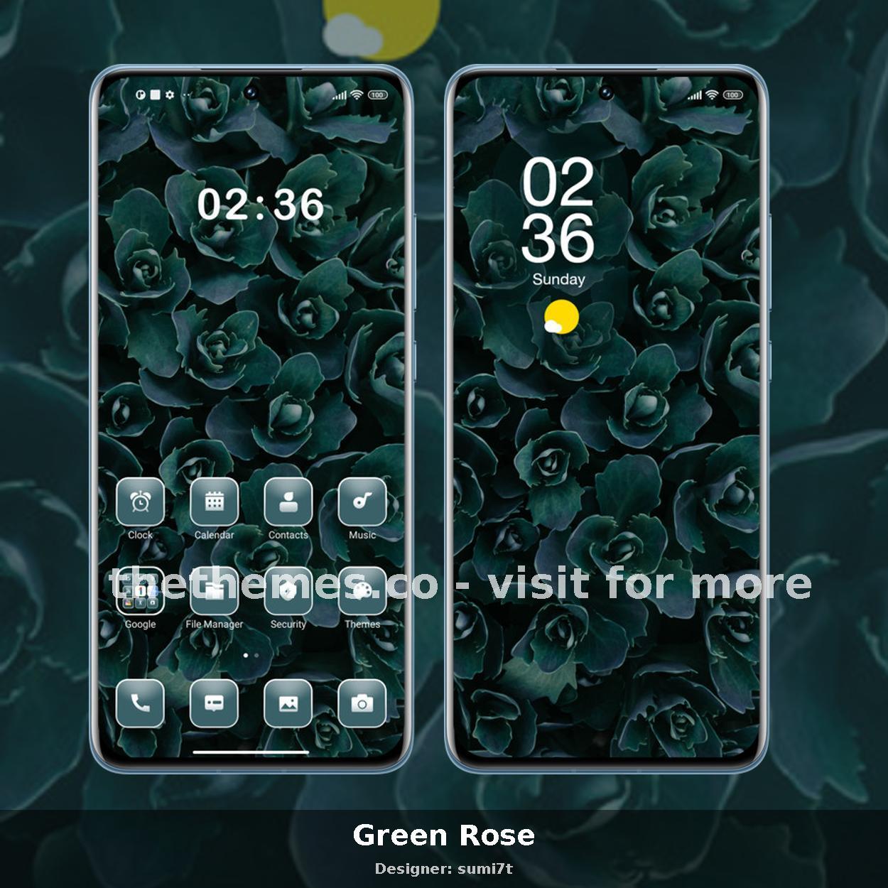 Green Rose