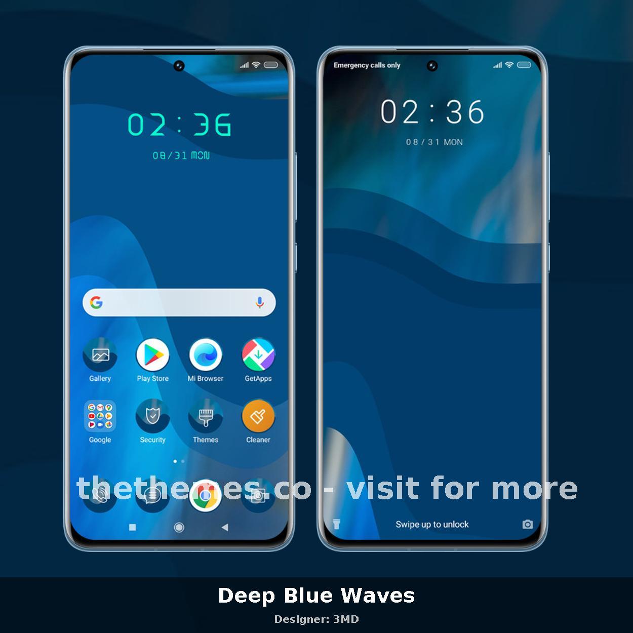 Deep Blue Waves