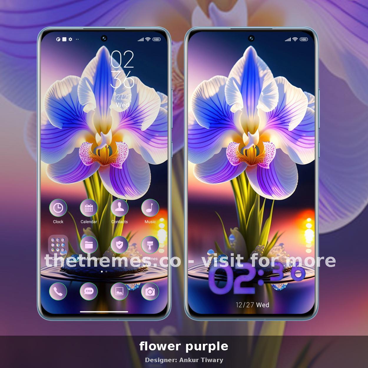 flower purple
