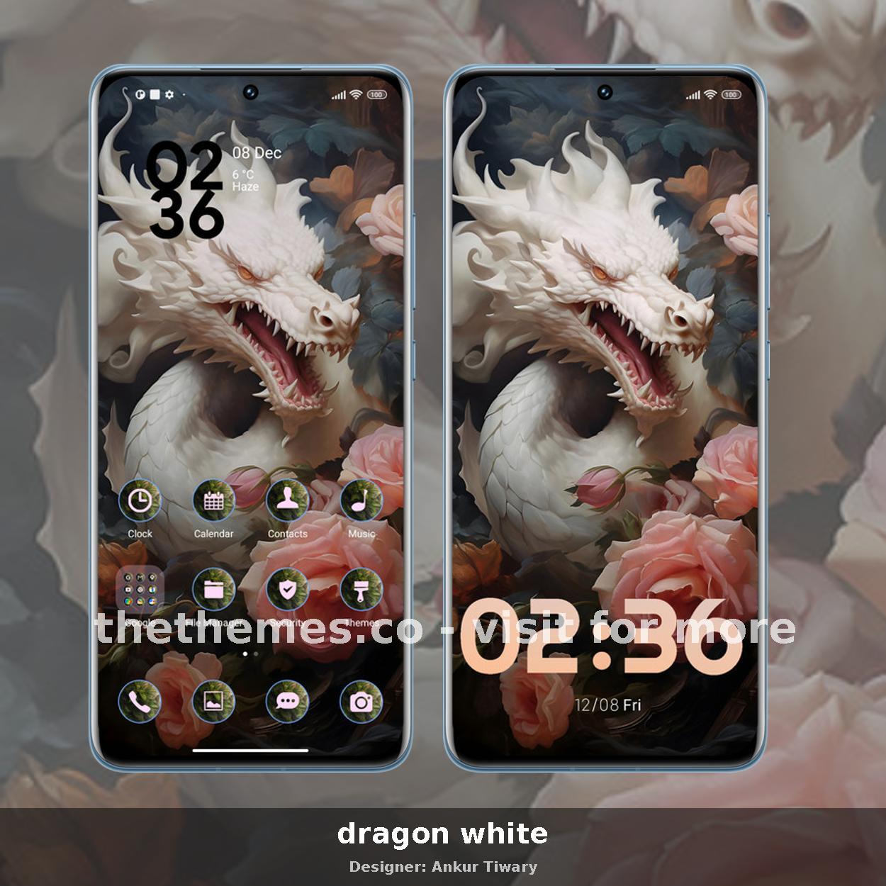dragon white