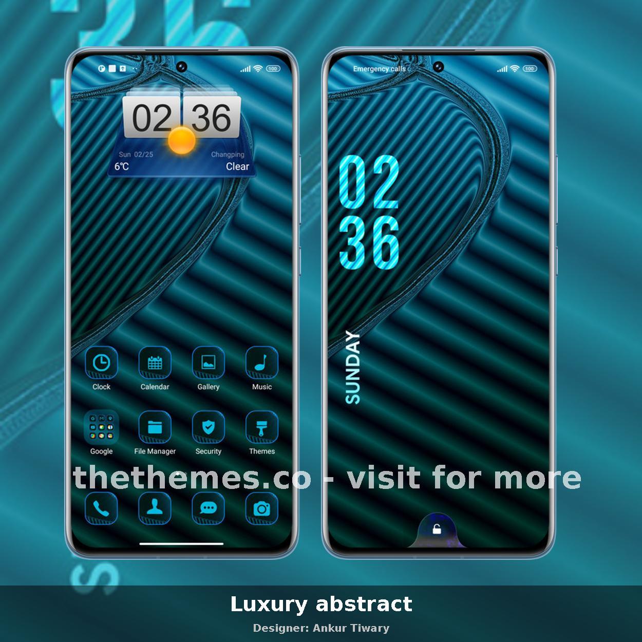 Luxury abstract