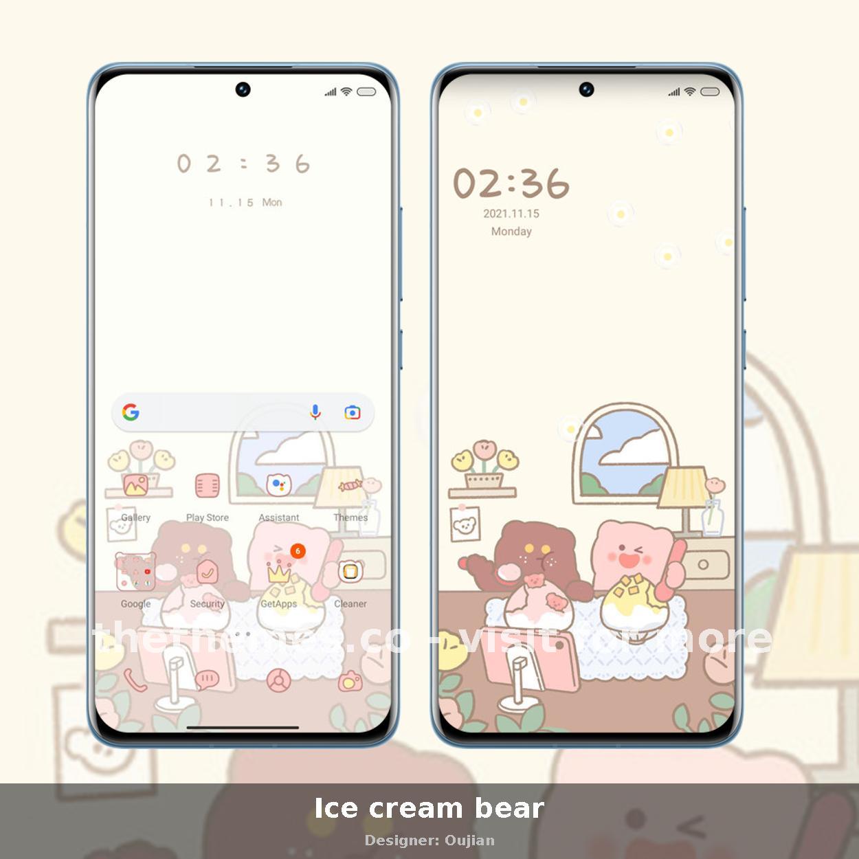 Ice cream bear