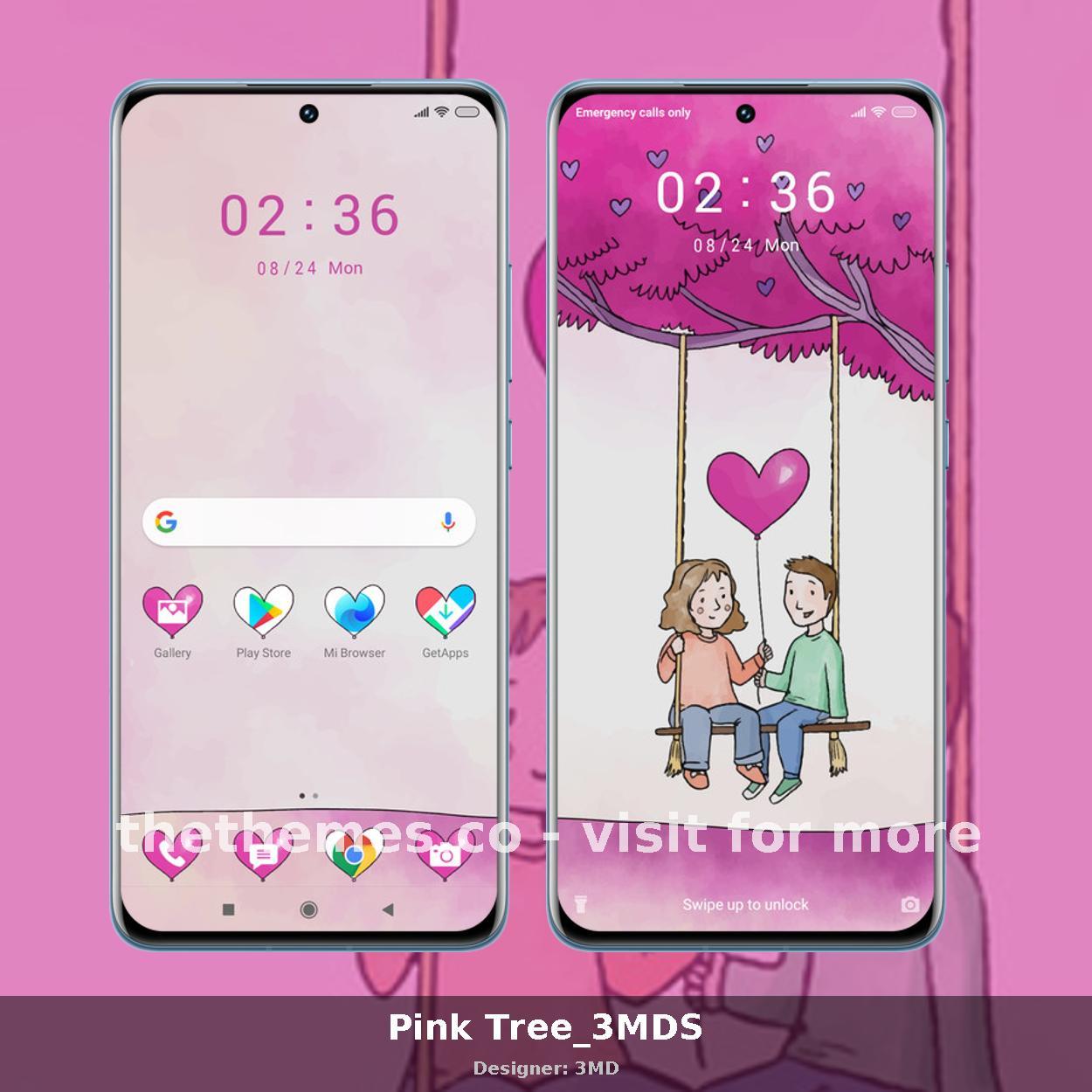 Pink Tree_3MDS