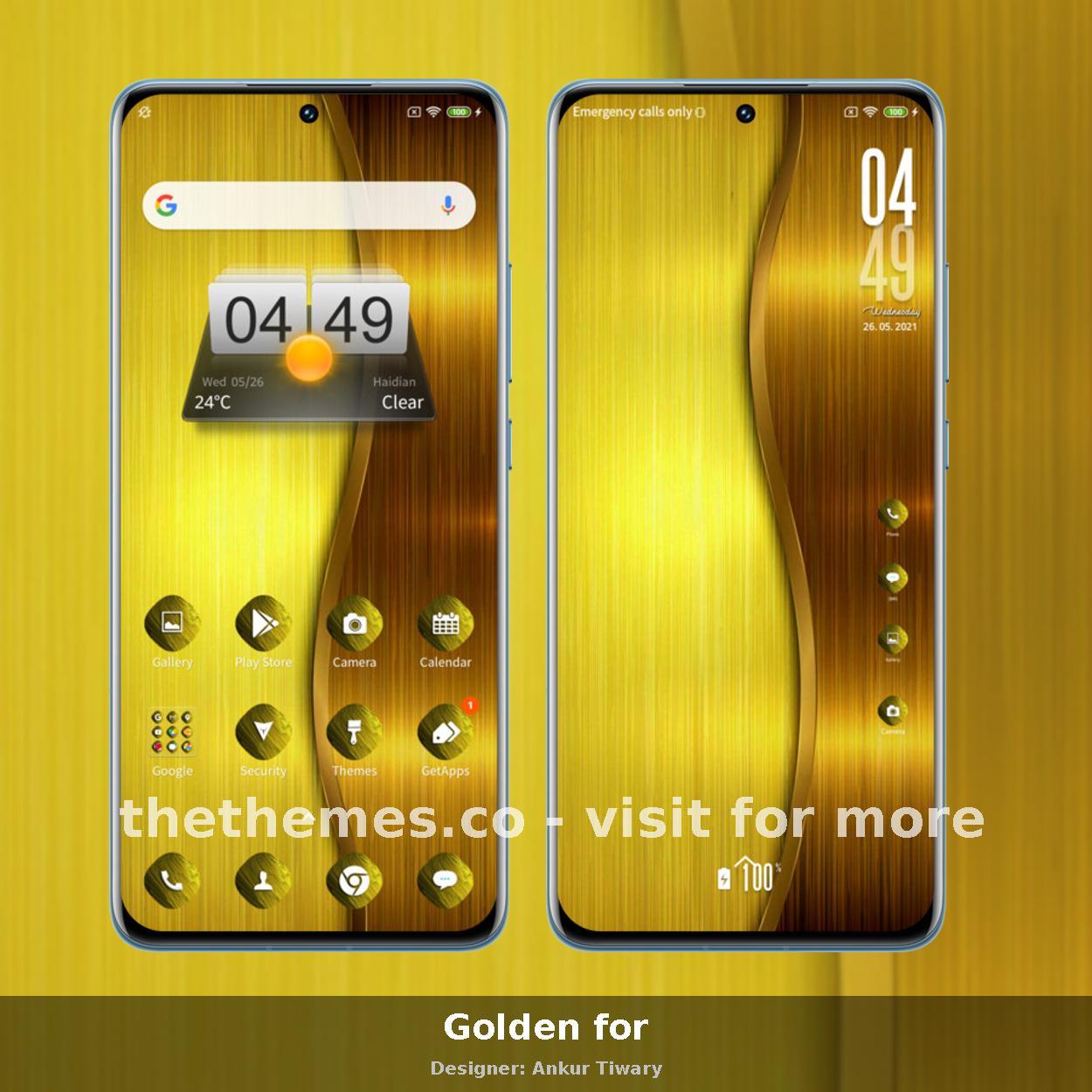 Golden for