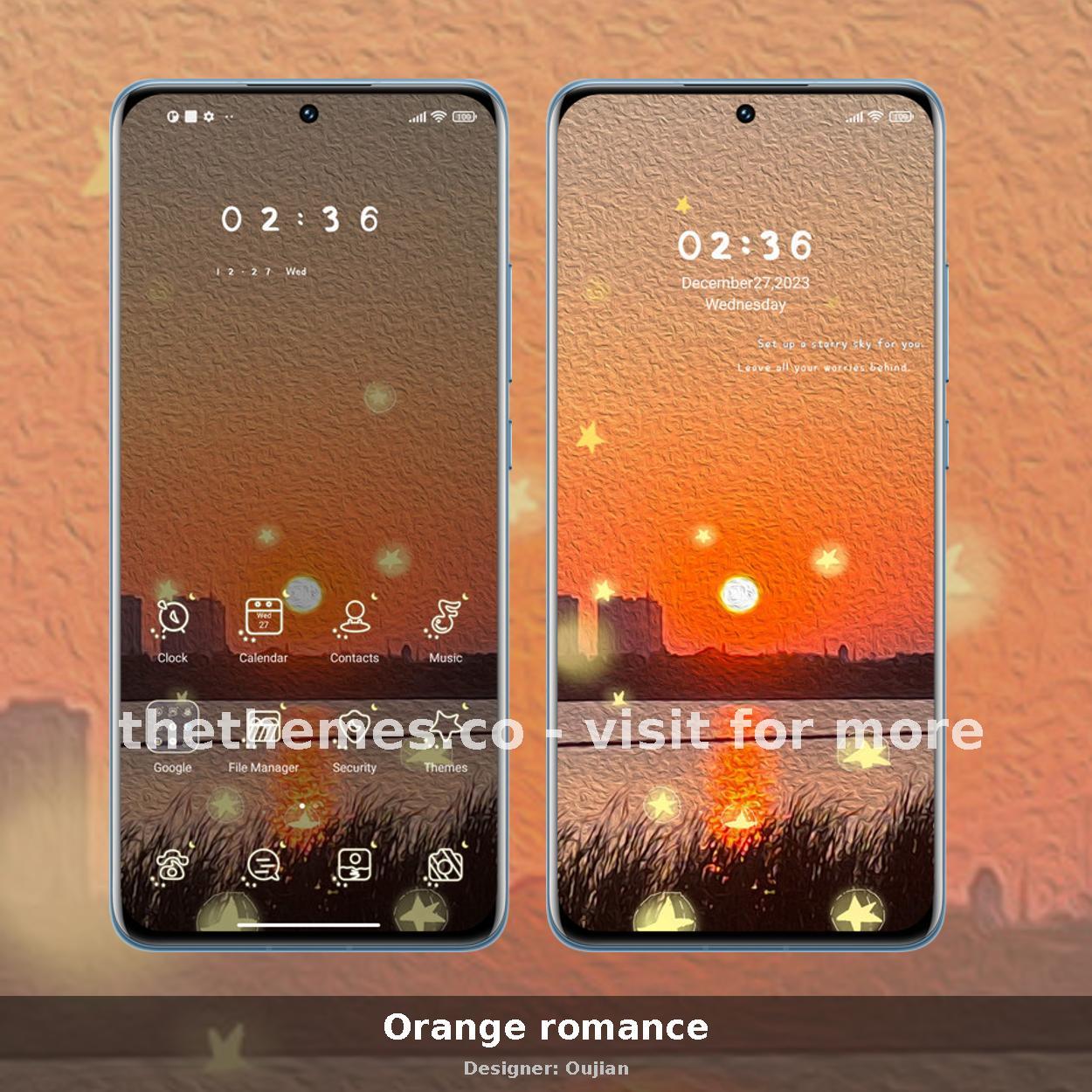 Orange romance