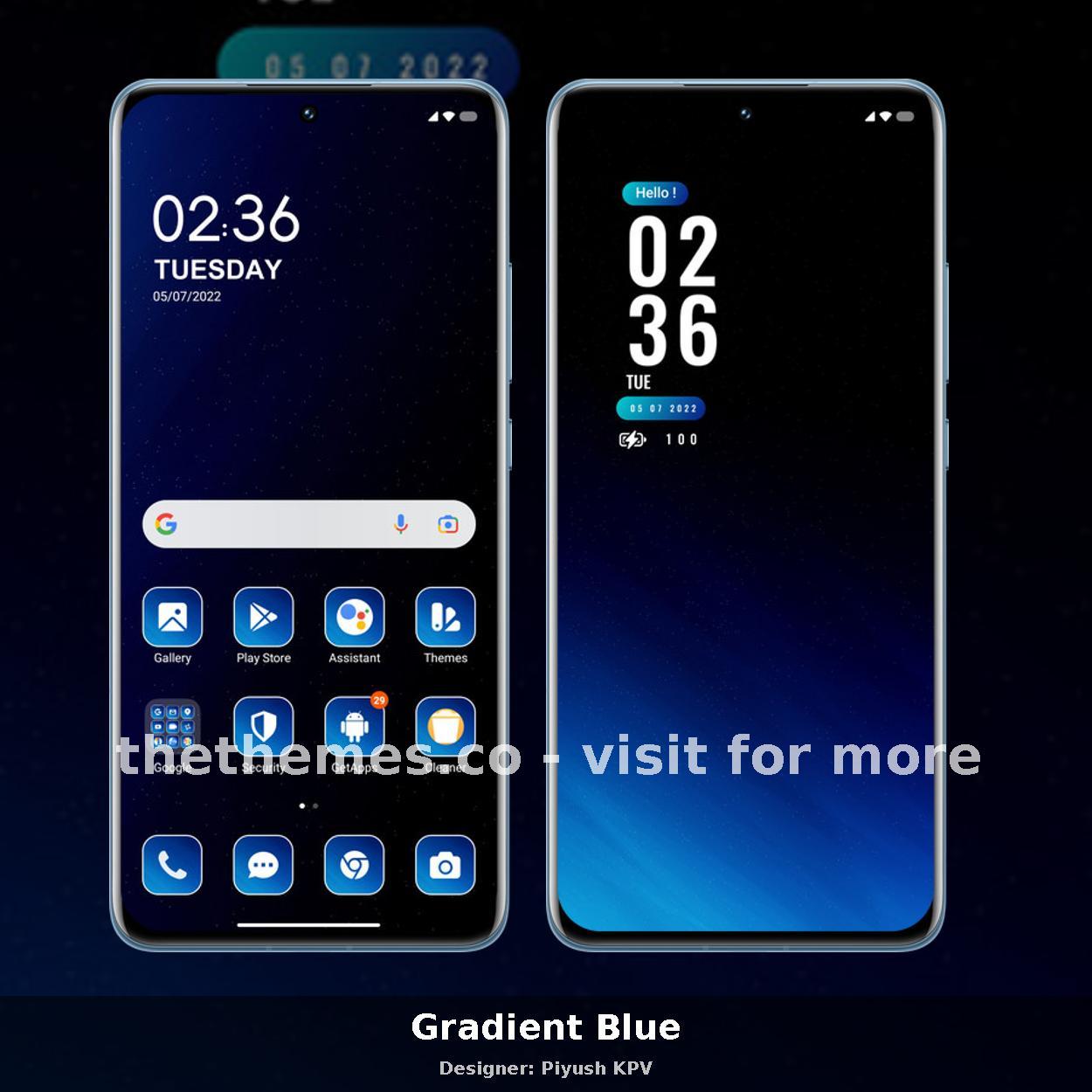 Gradient Blue