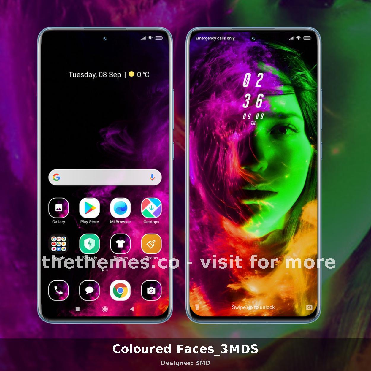 Coloured Faces_3MDS