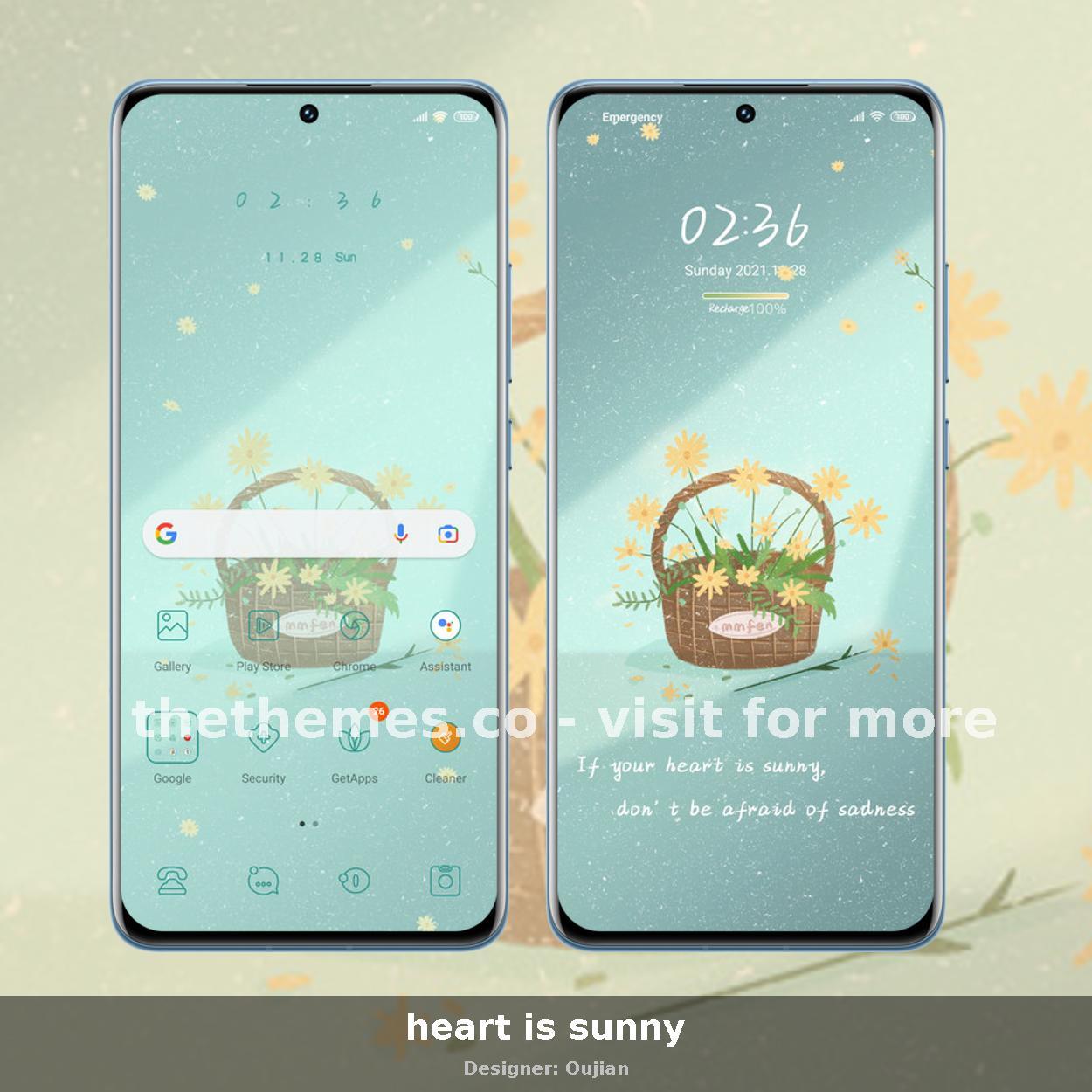 heart is sunny