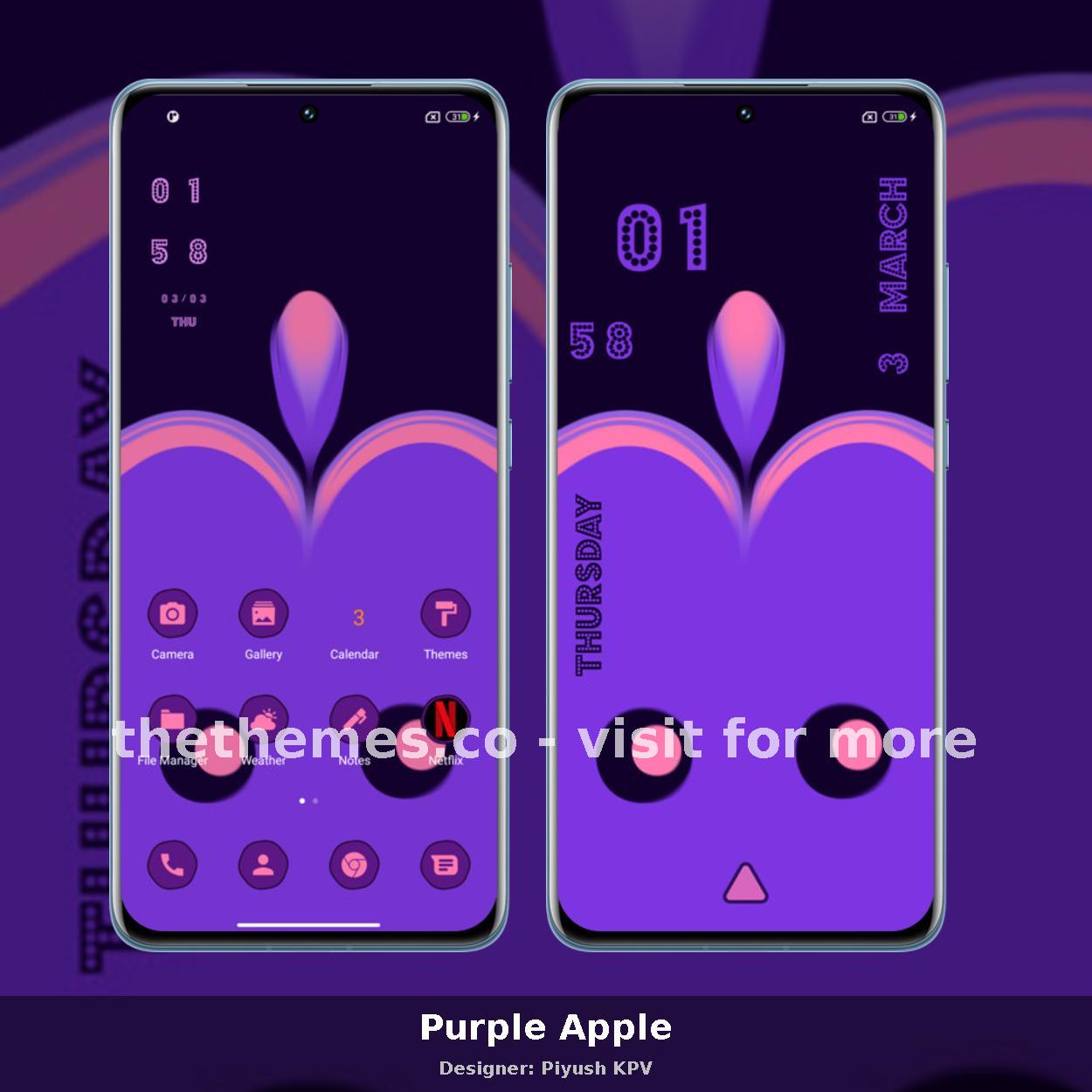 Purple Apple