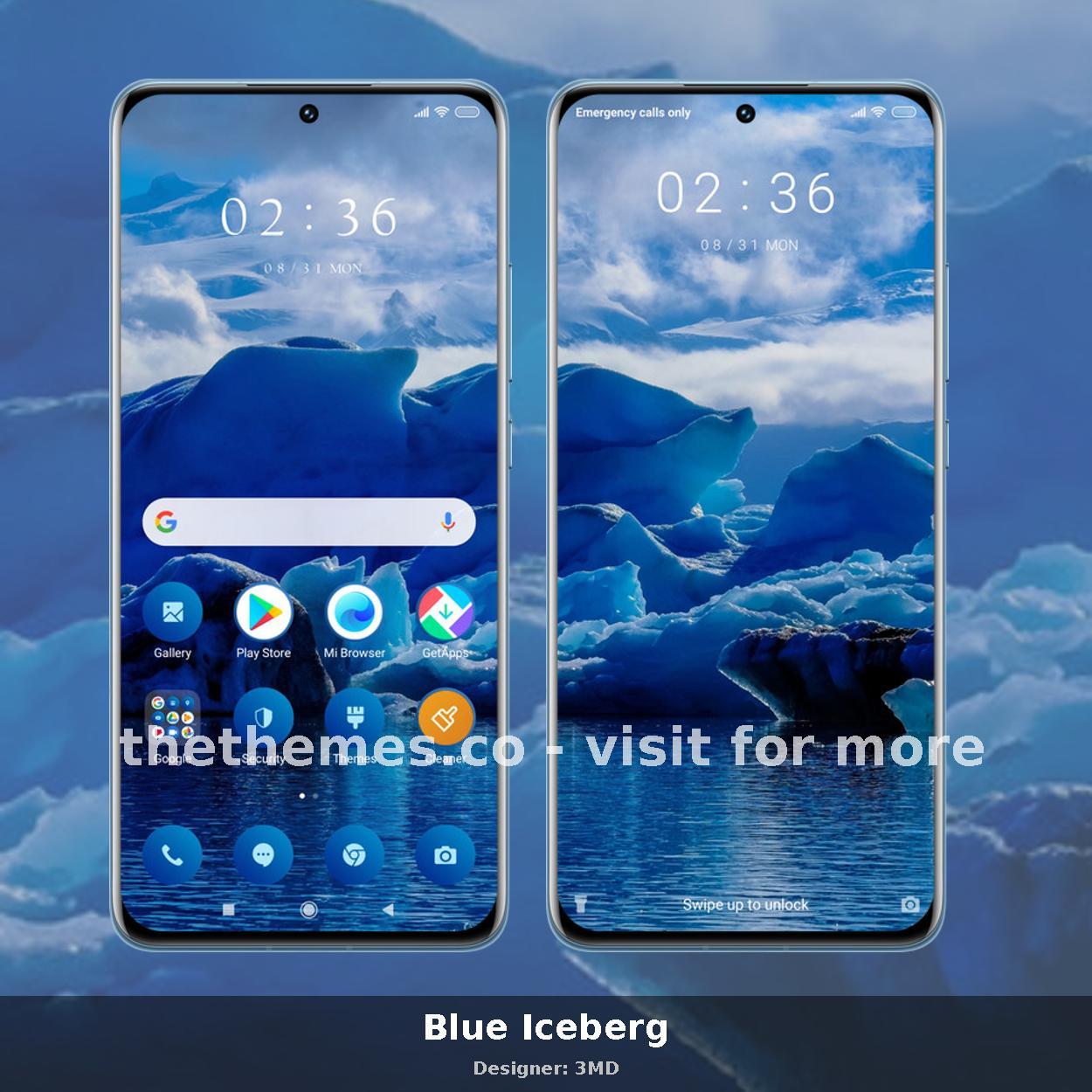Blue Iceberg