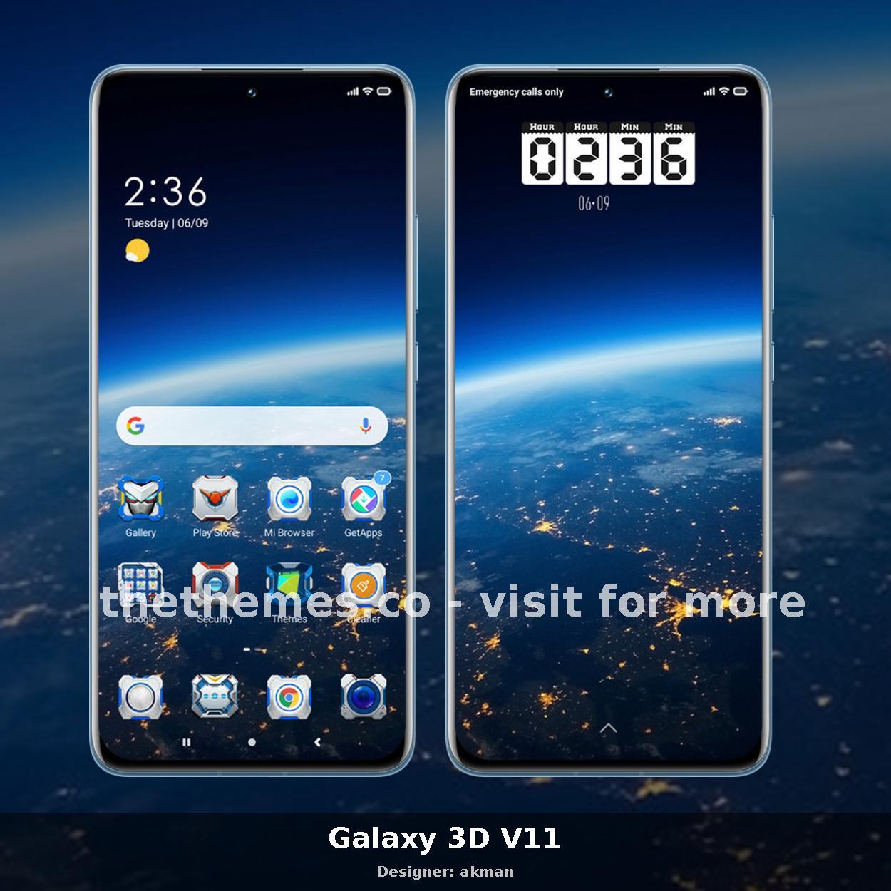 Galaxy 3D V11
