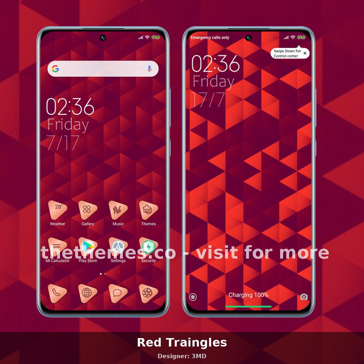 Red Traingles