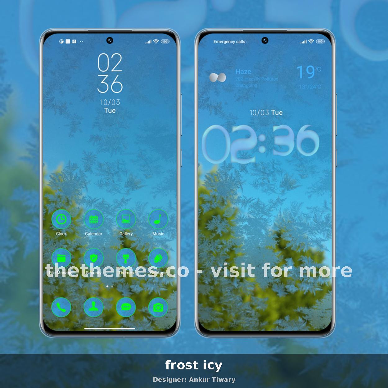 frost icy