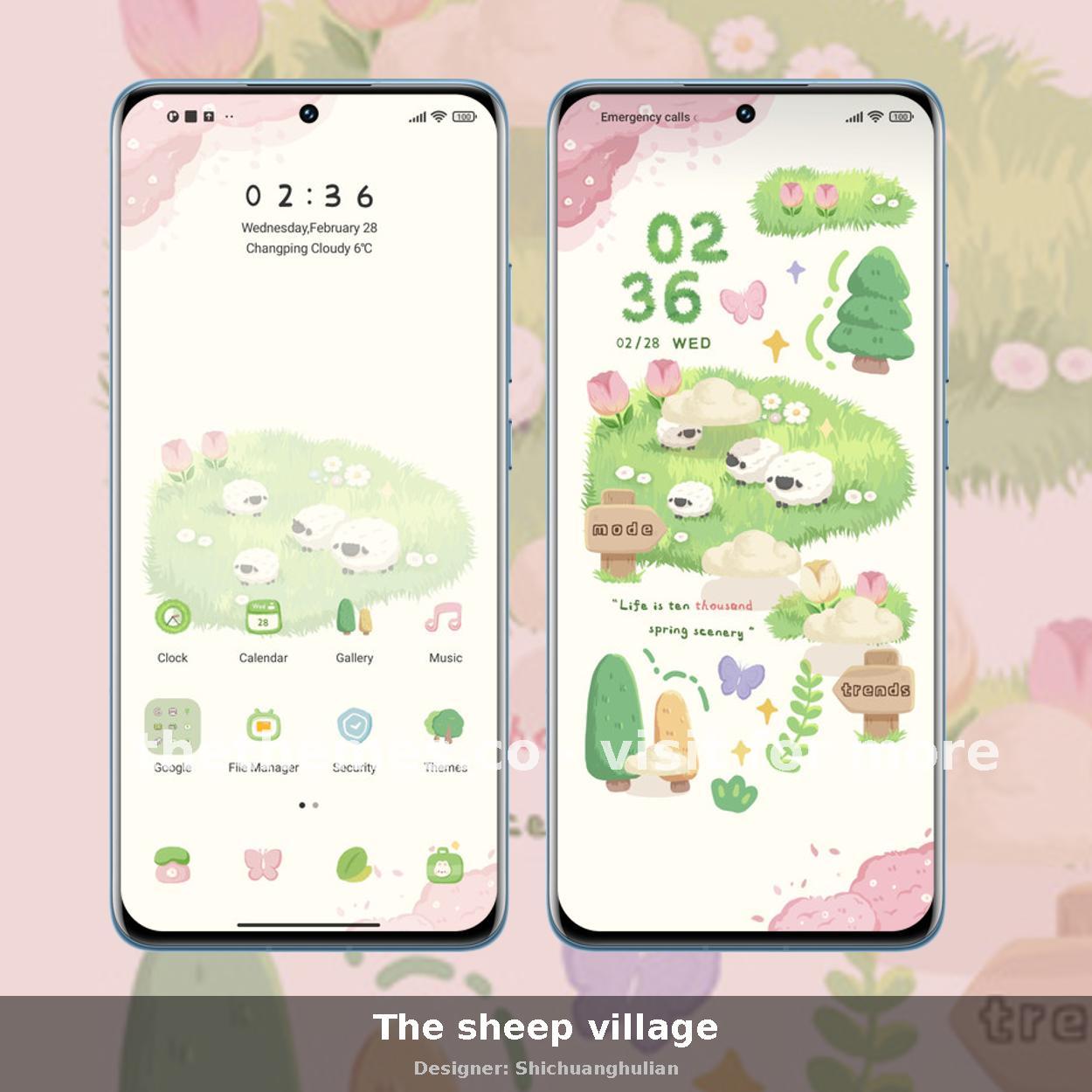 The sheep village