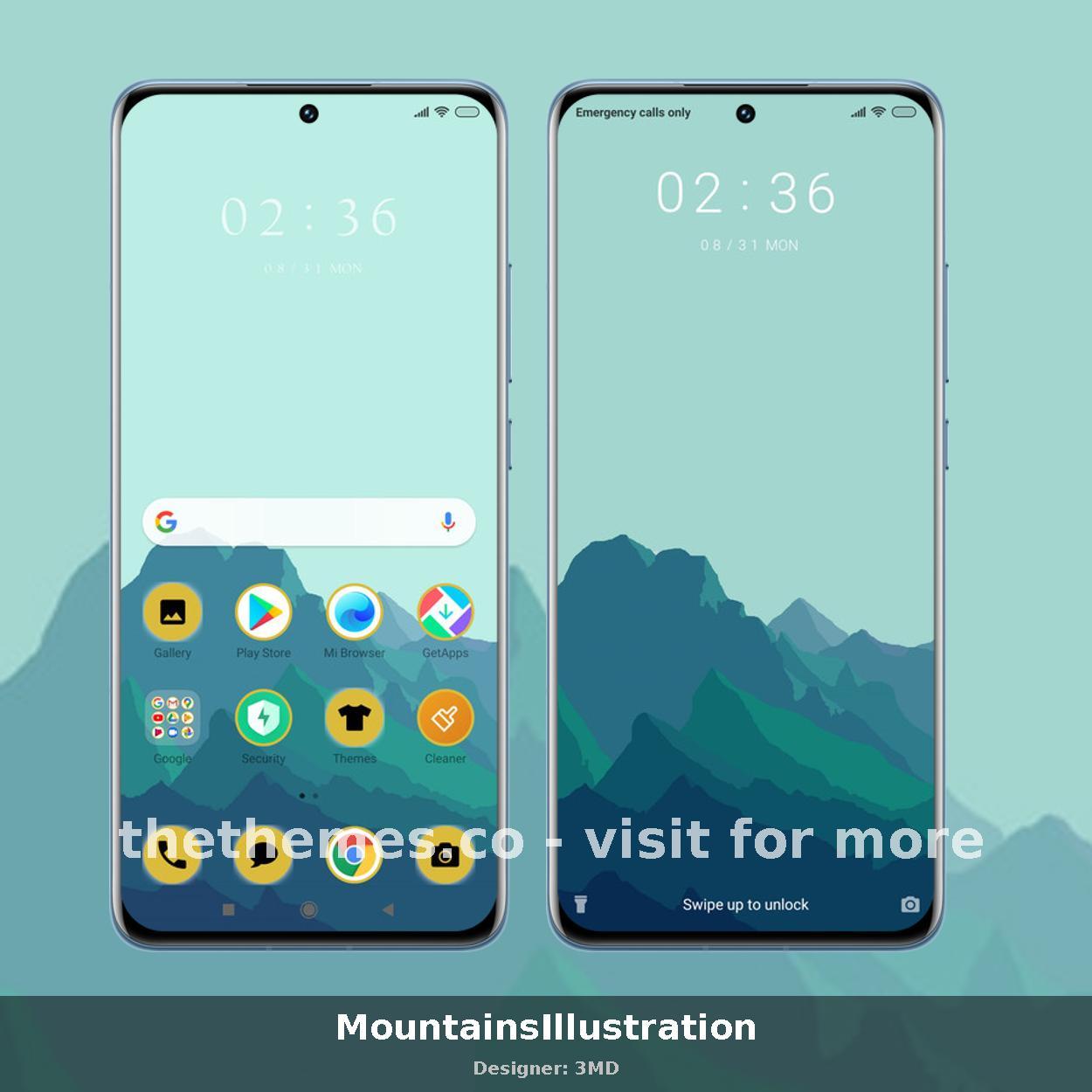 MountainsIllustration