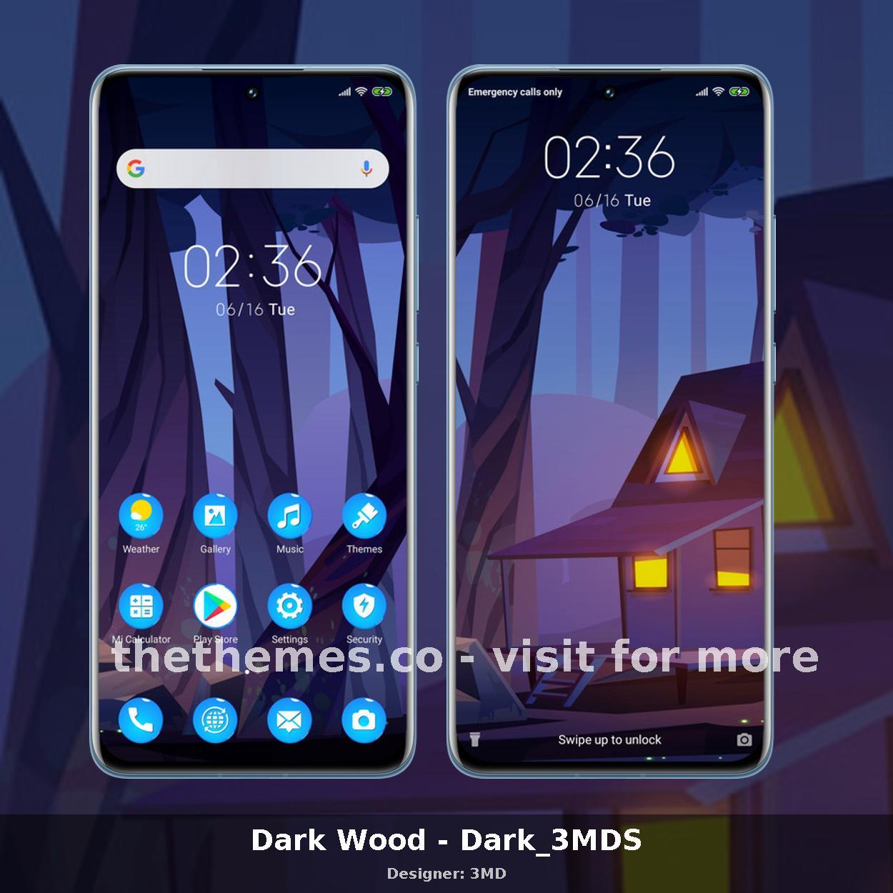 Dark Wood - Dark_3MDS