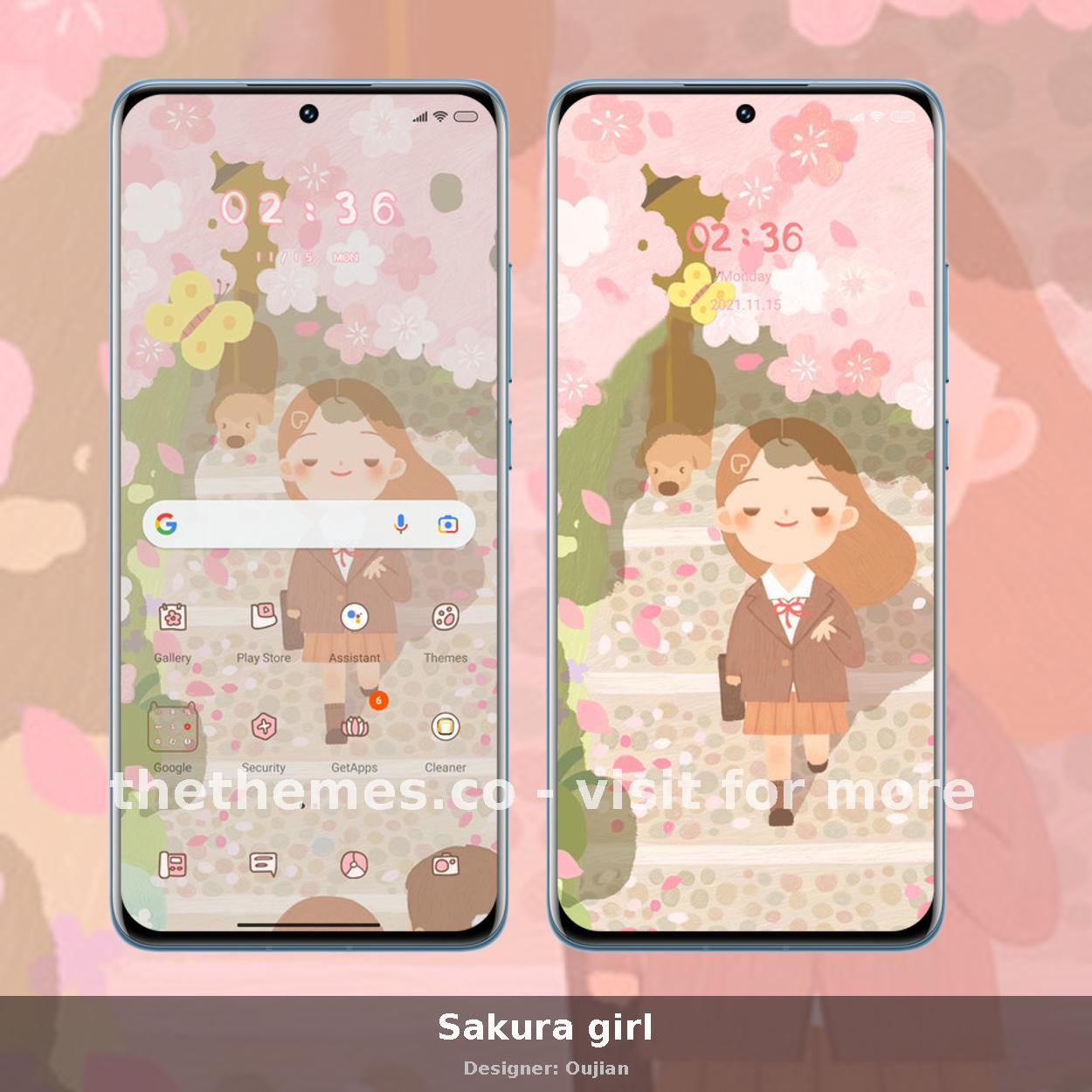 Sakura girl