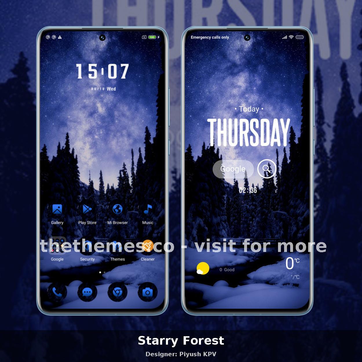Starry Forest