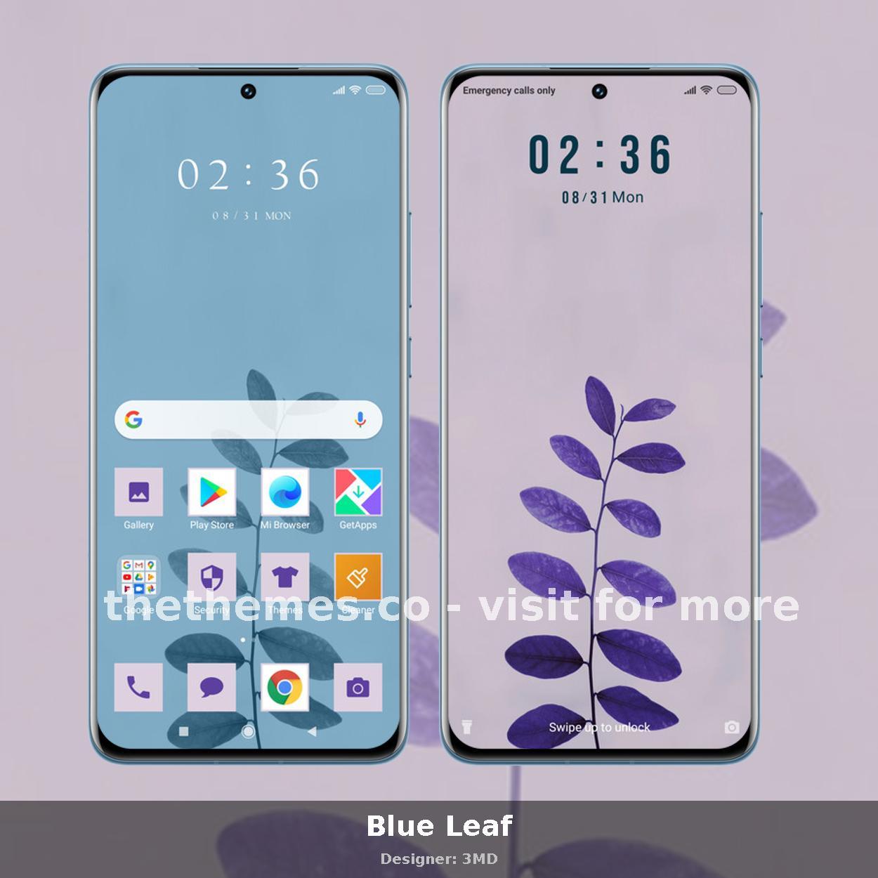 Blue Leaf