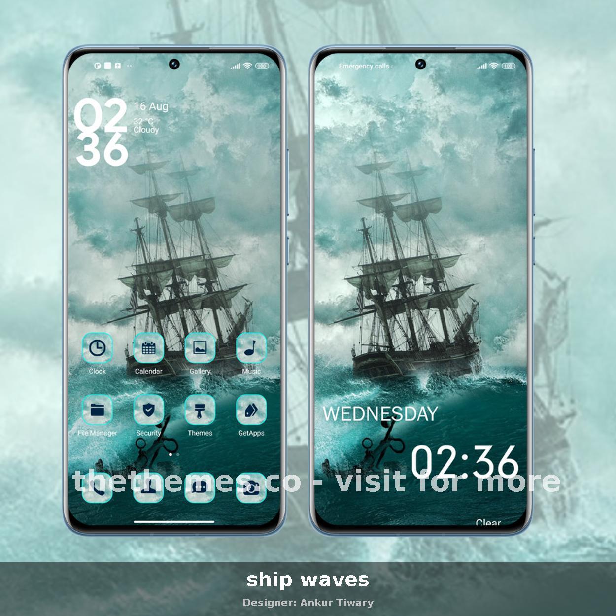 ship waves
