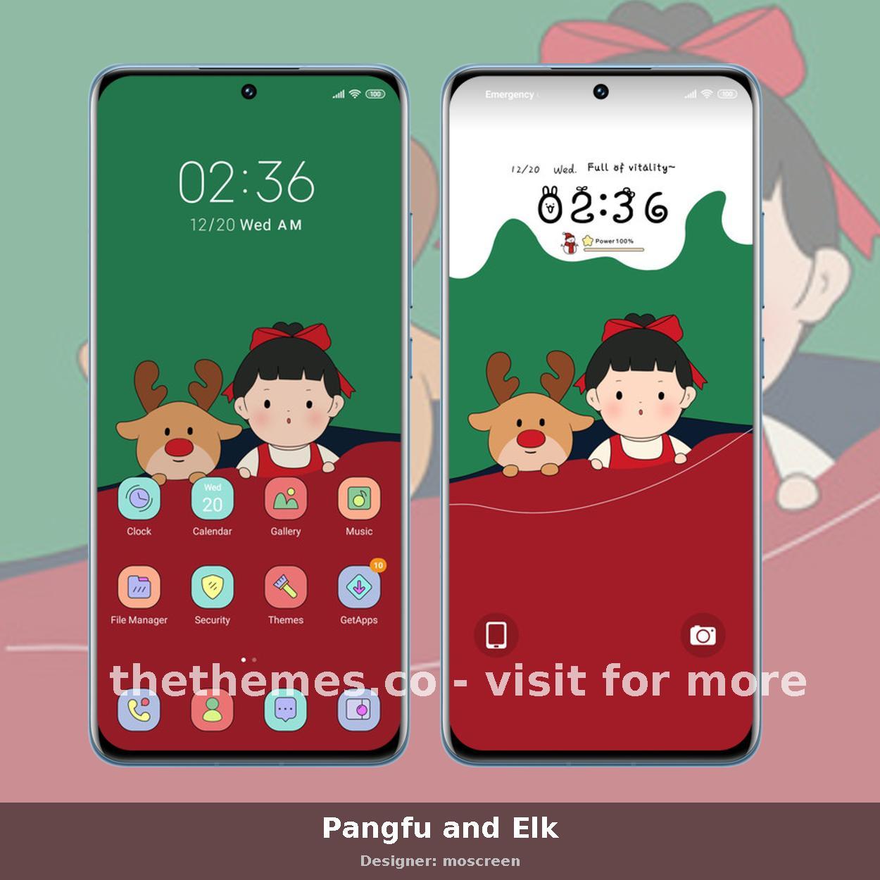Pangfu and Elk