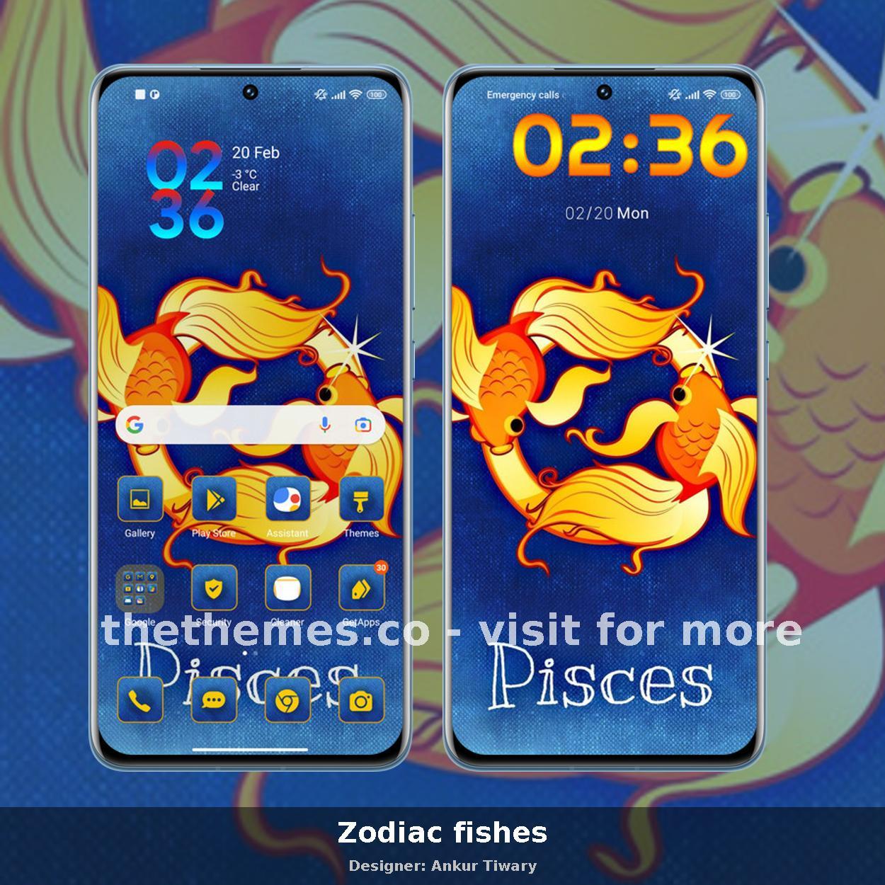 Zodiac fishes