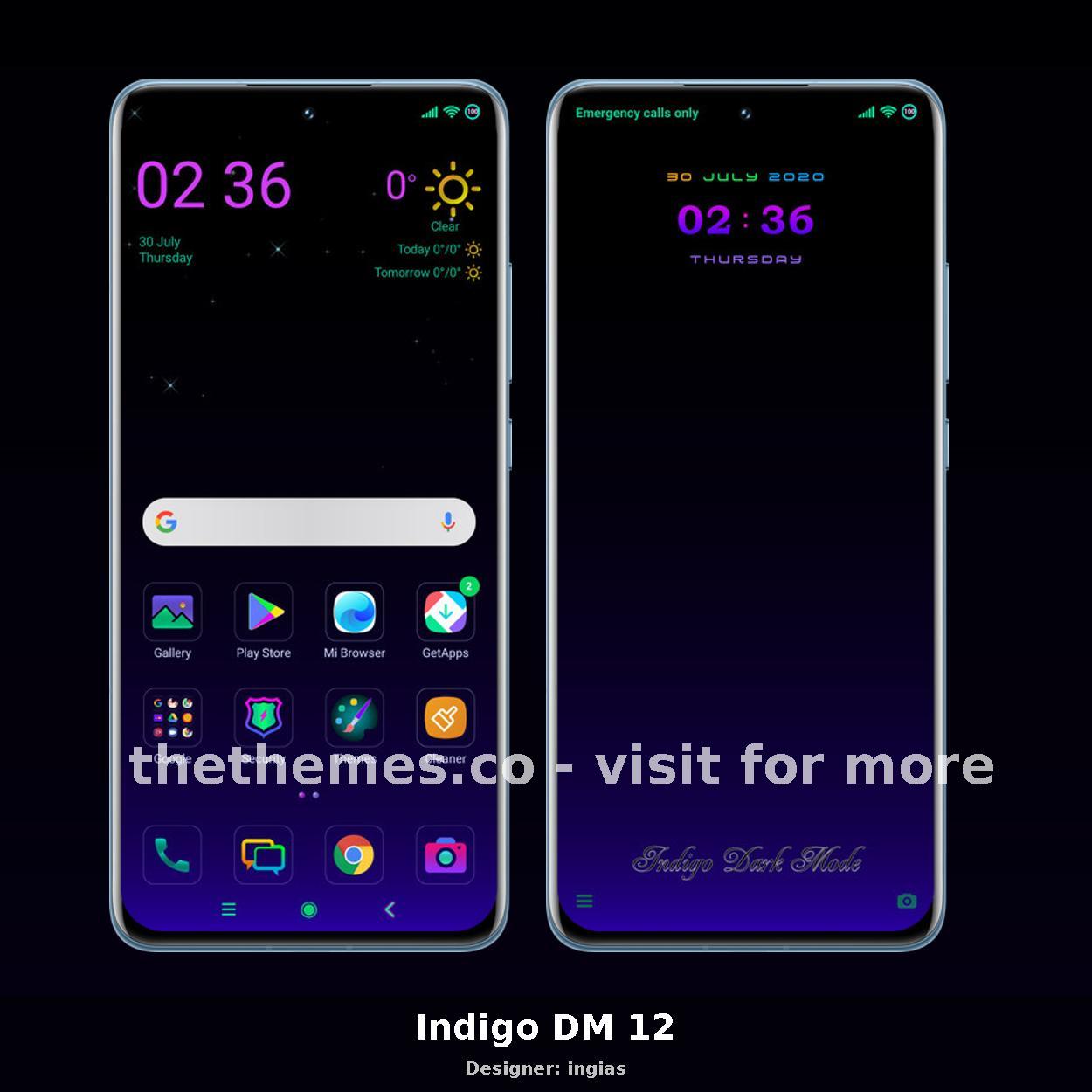 Indigo DM 12