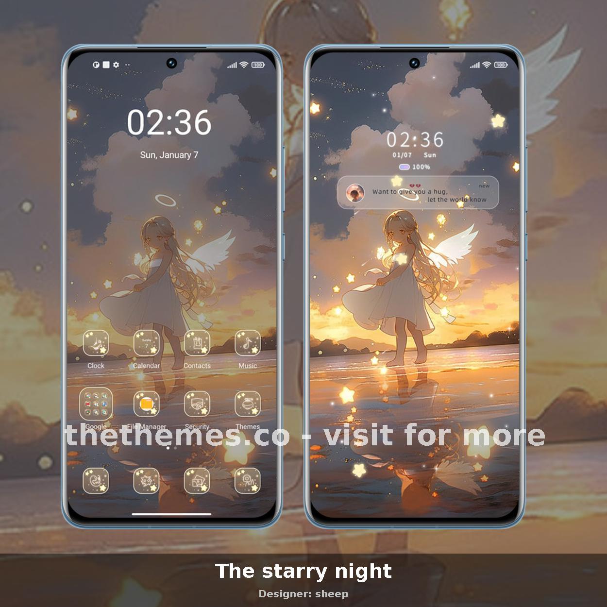 The starry night