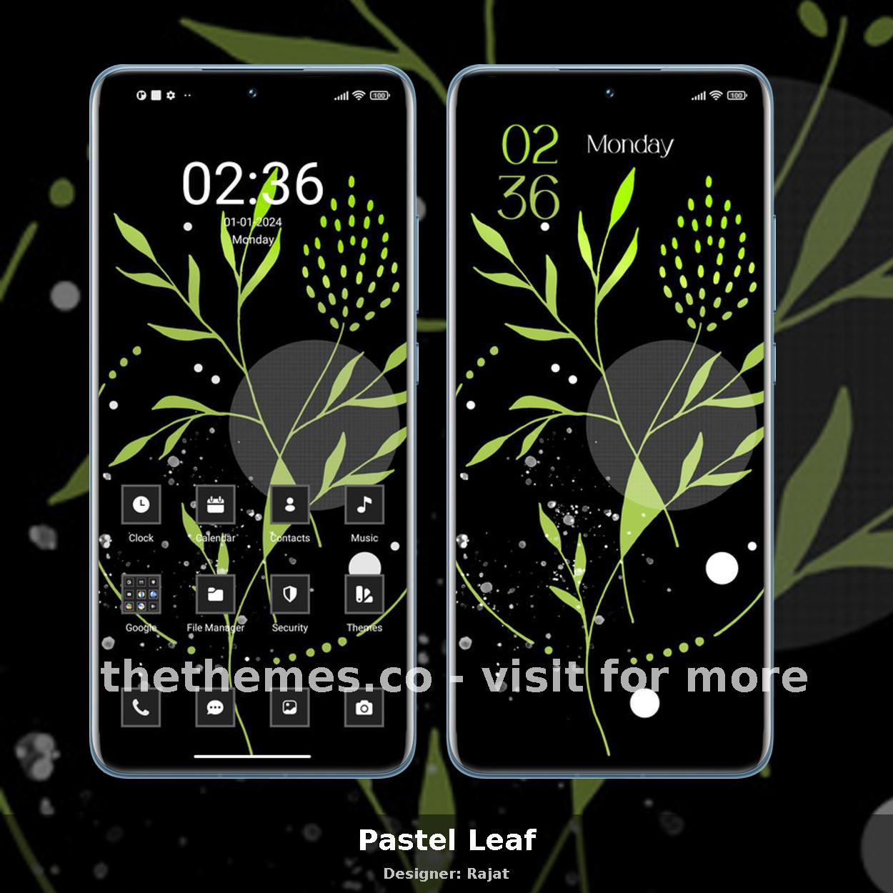 Pastel Leaf