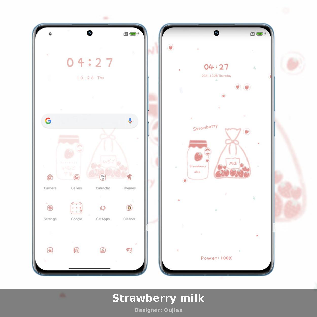 Strawberry milk