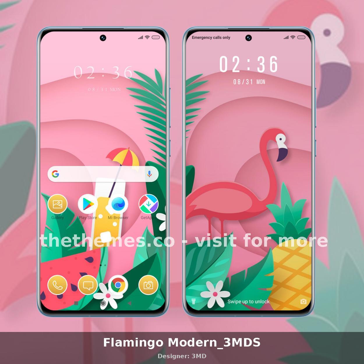 Flamingo Modern_3MDS