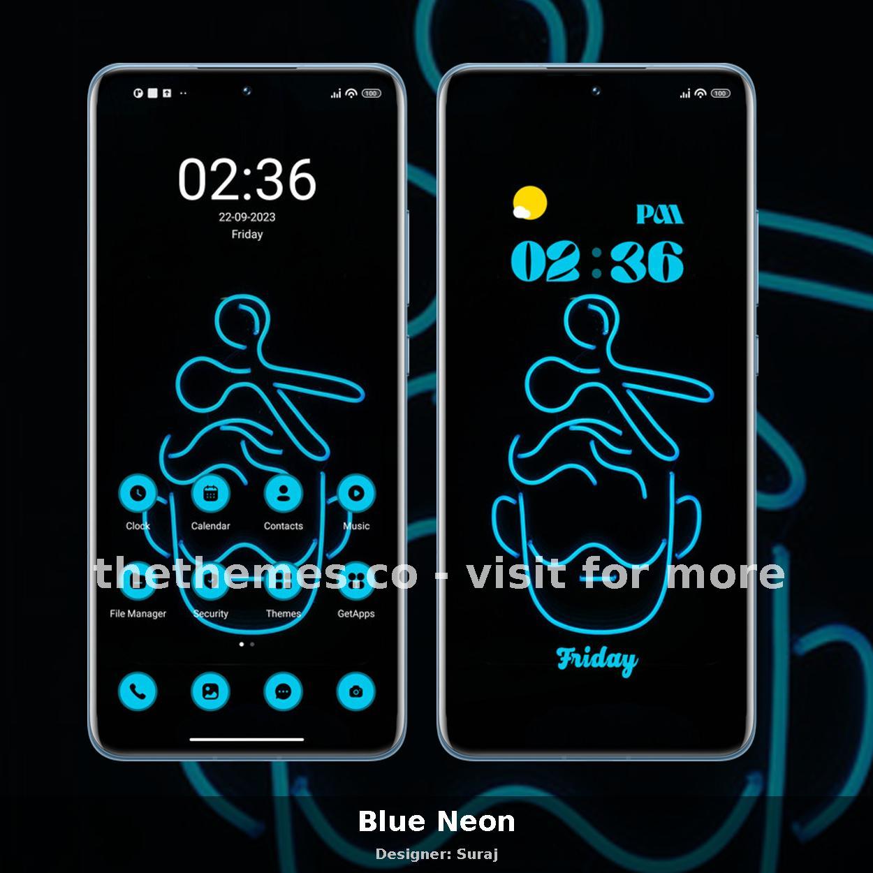 Blue Neon