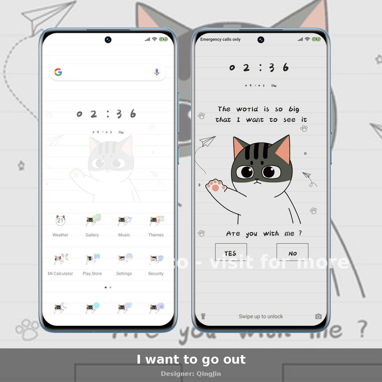 I want to go out