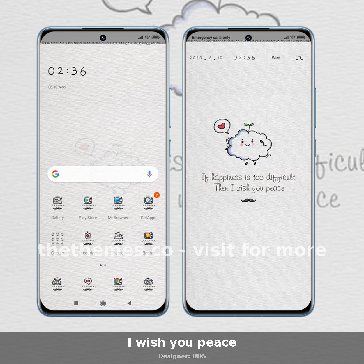 I wish you peace