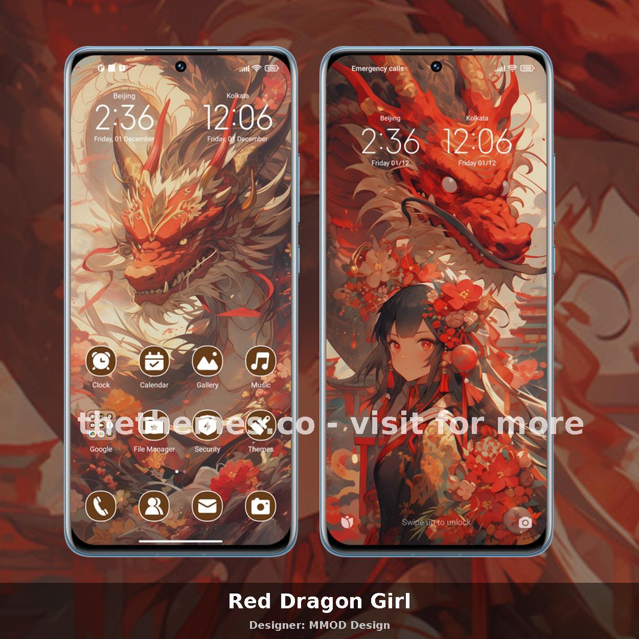 Red Dragon Girl