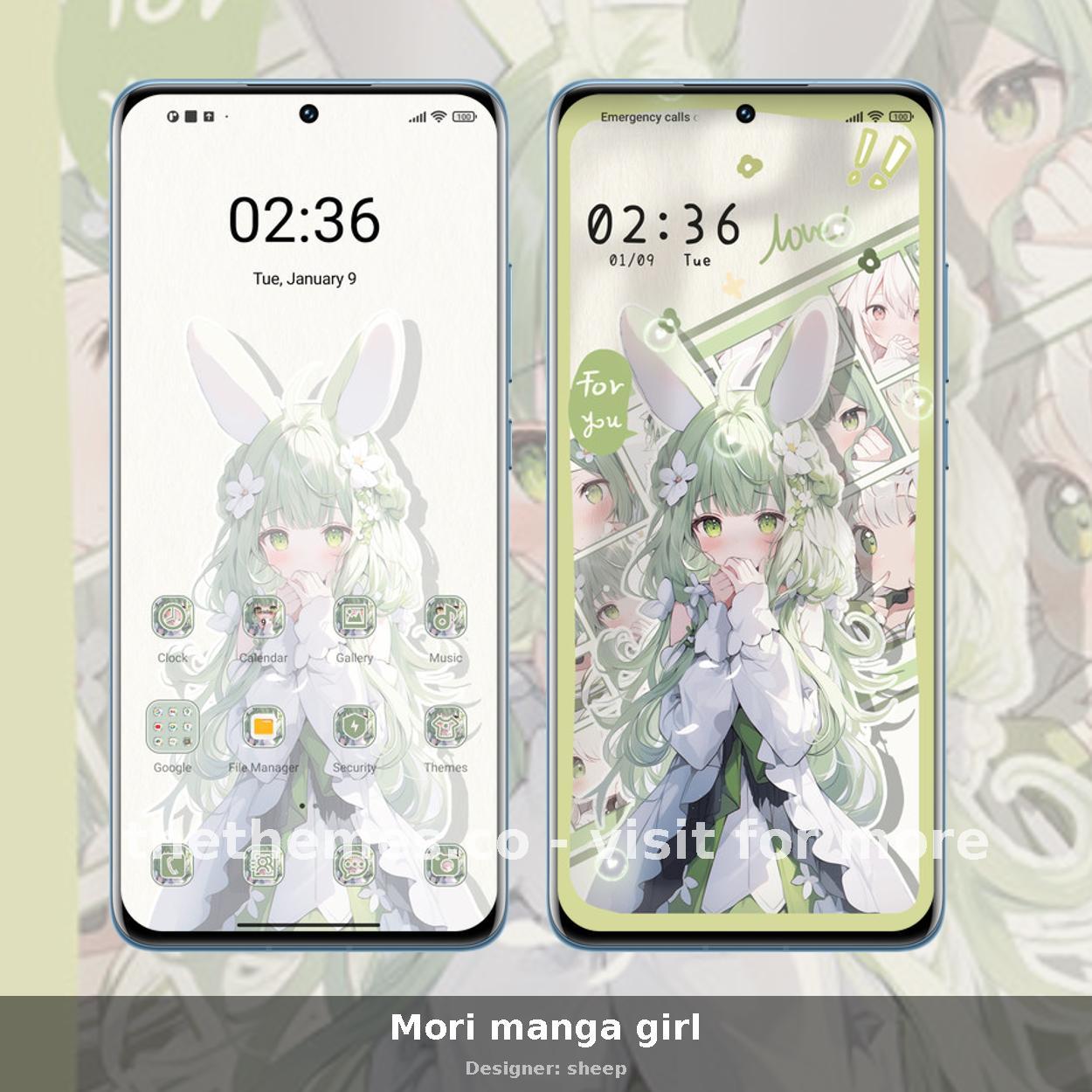 Mori manga girl