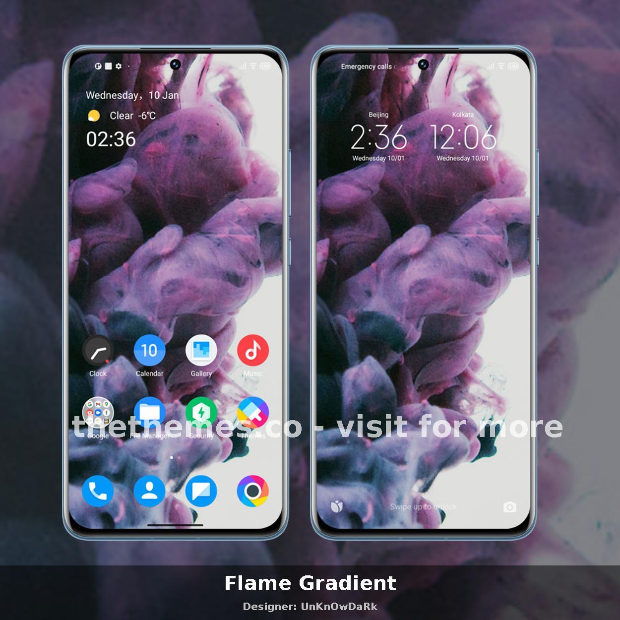Flame Gradient
