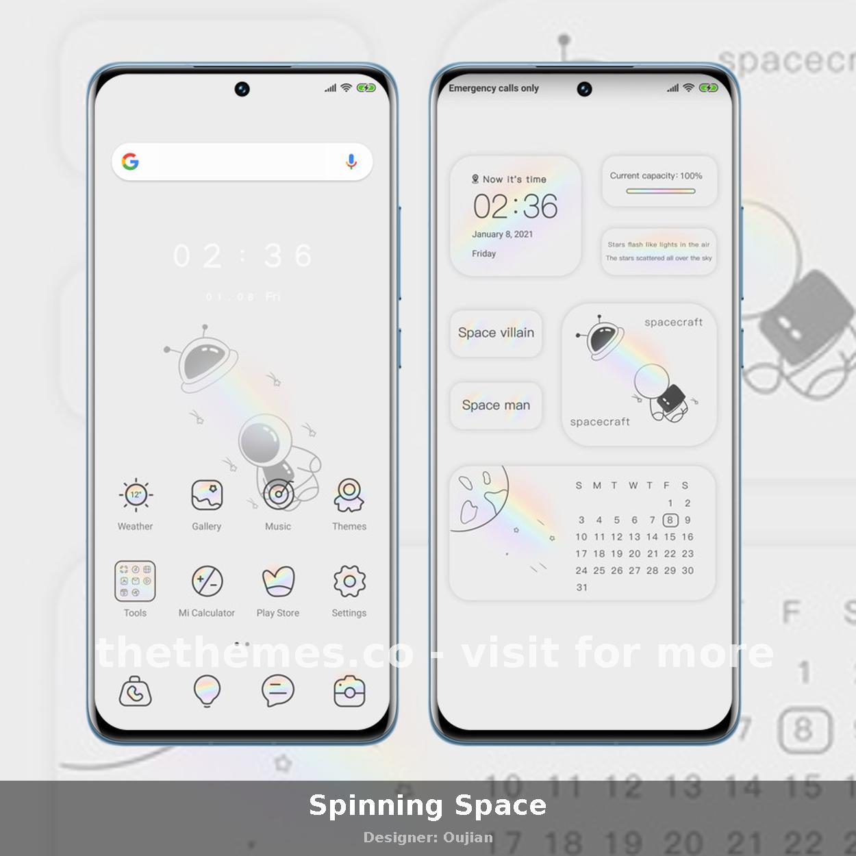 Spinning Space