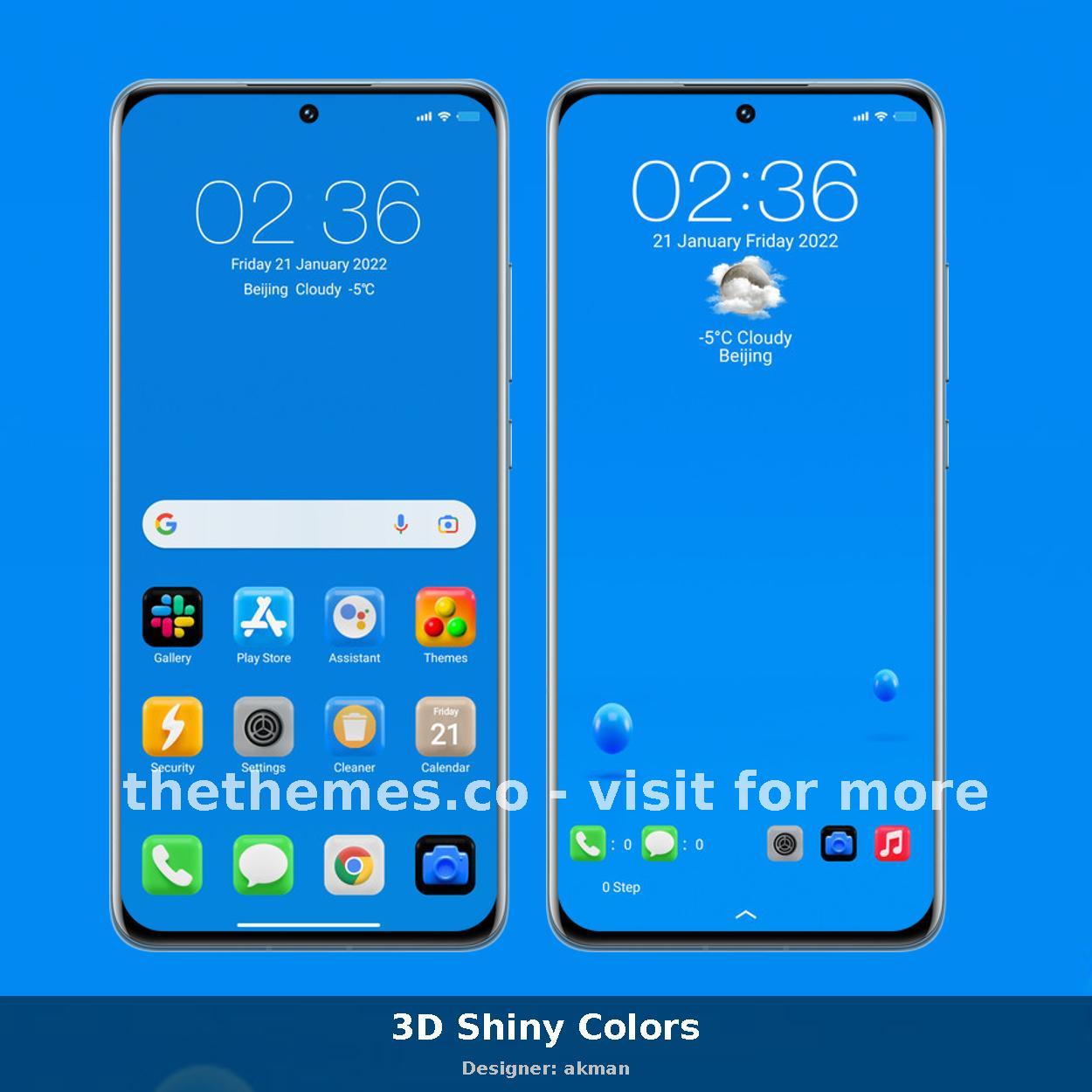 3D Shiny Colors