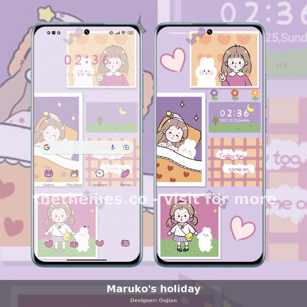 Maruko's holiday