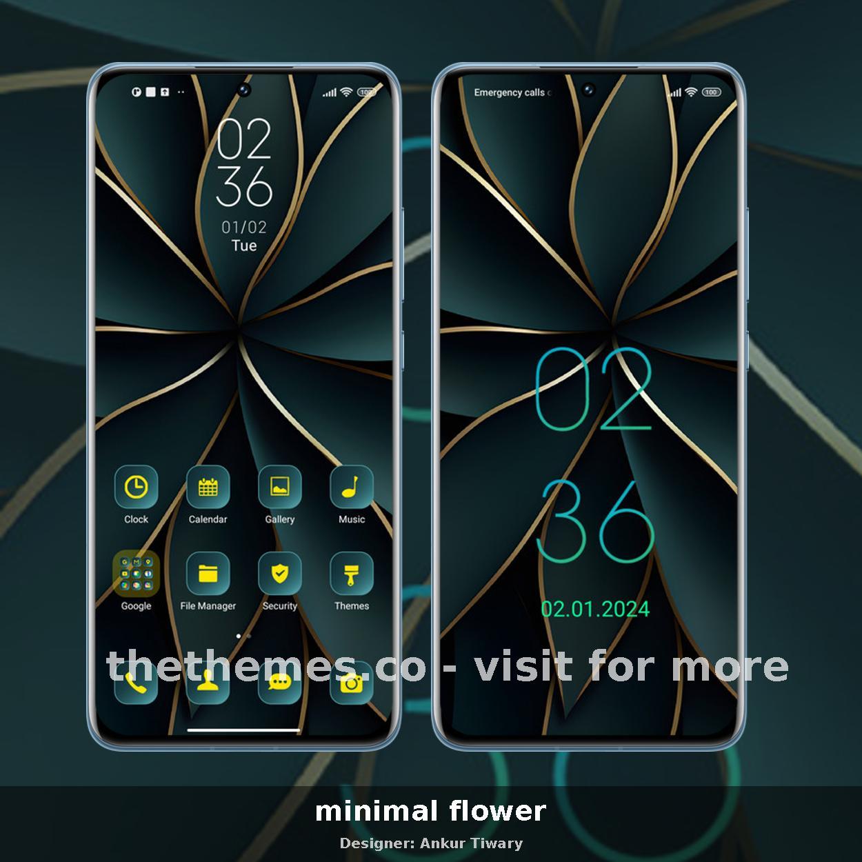 minimal flower