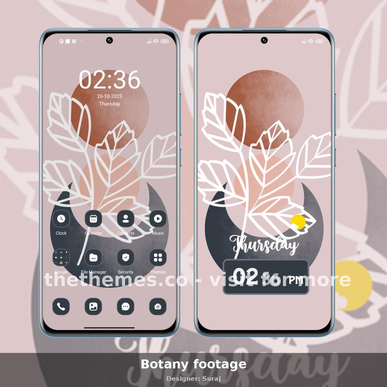 Botany footage