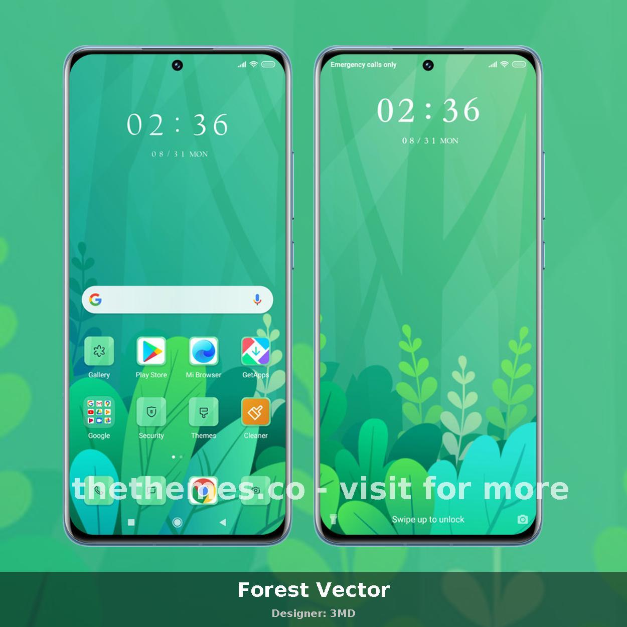 Forest Vector