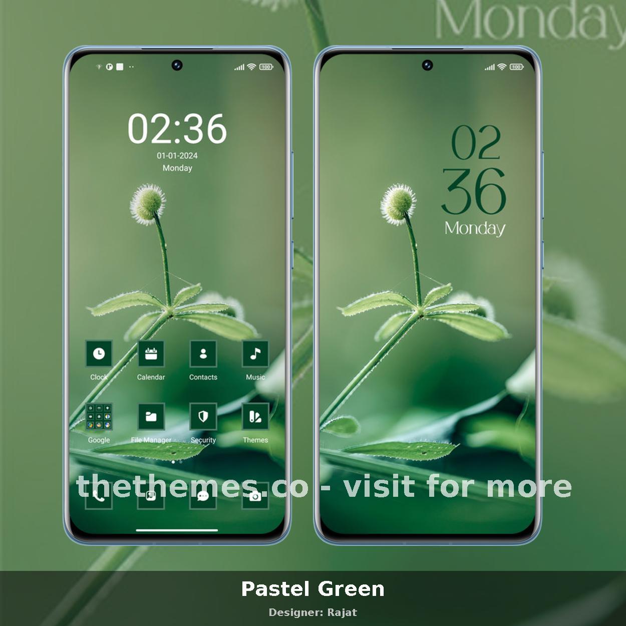 Pastel Green