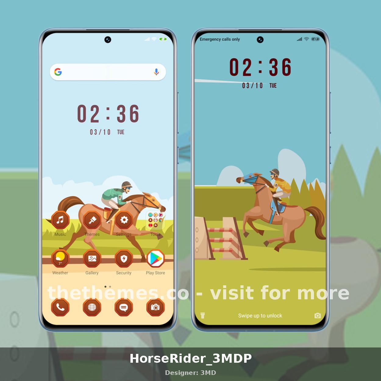 HorseRider_3MDP