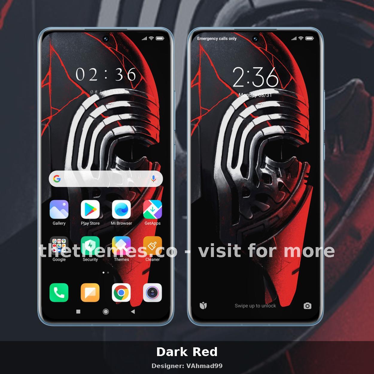 Dark Red