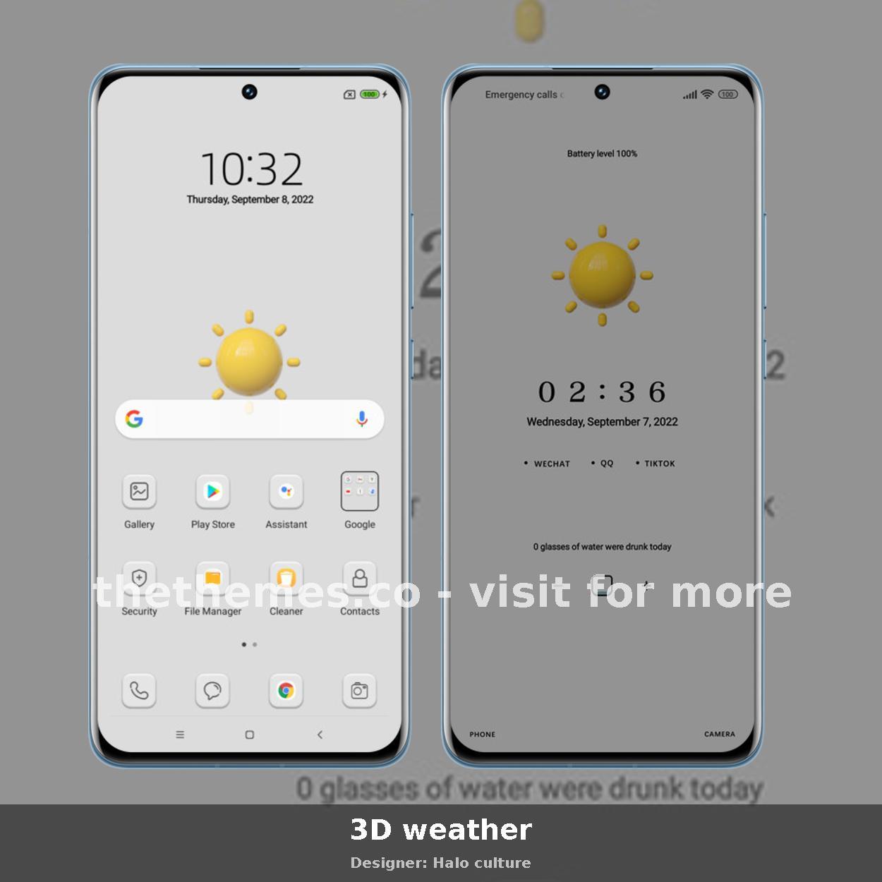 3D weather