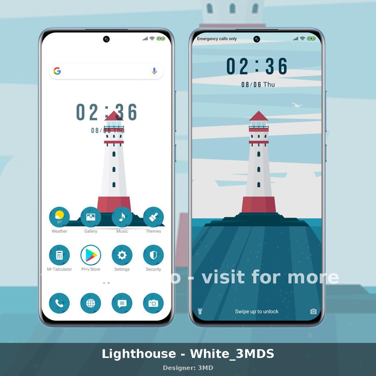 Lighthouse - White_3MDS