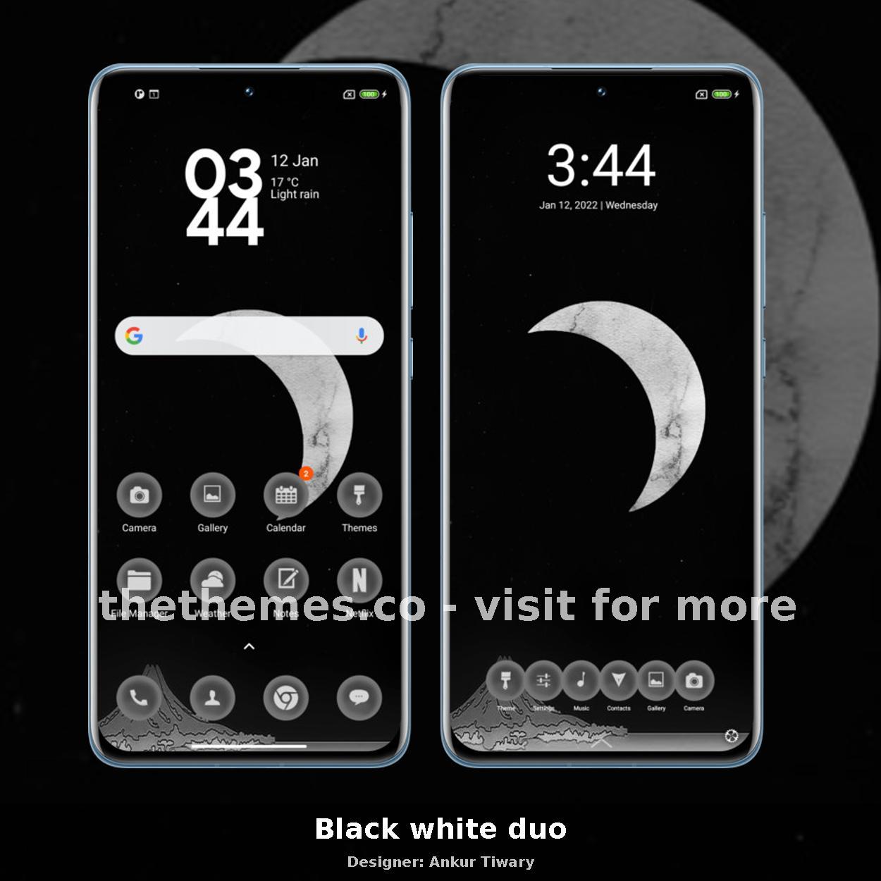 Black white duo