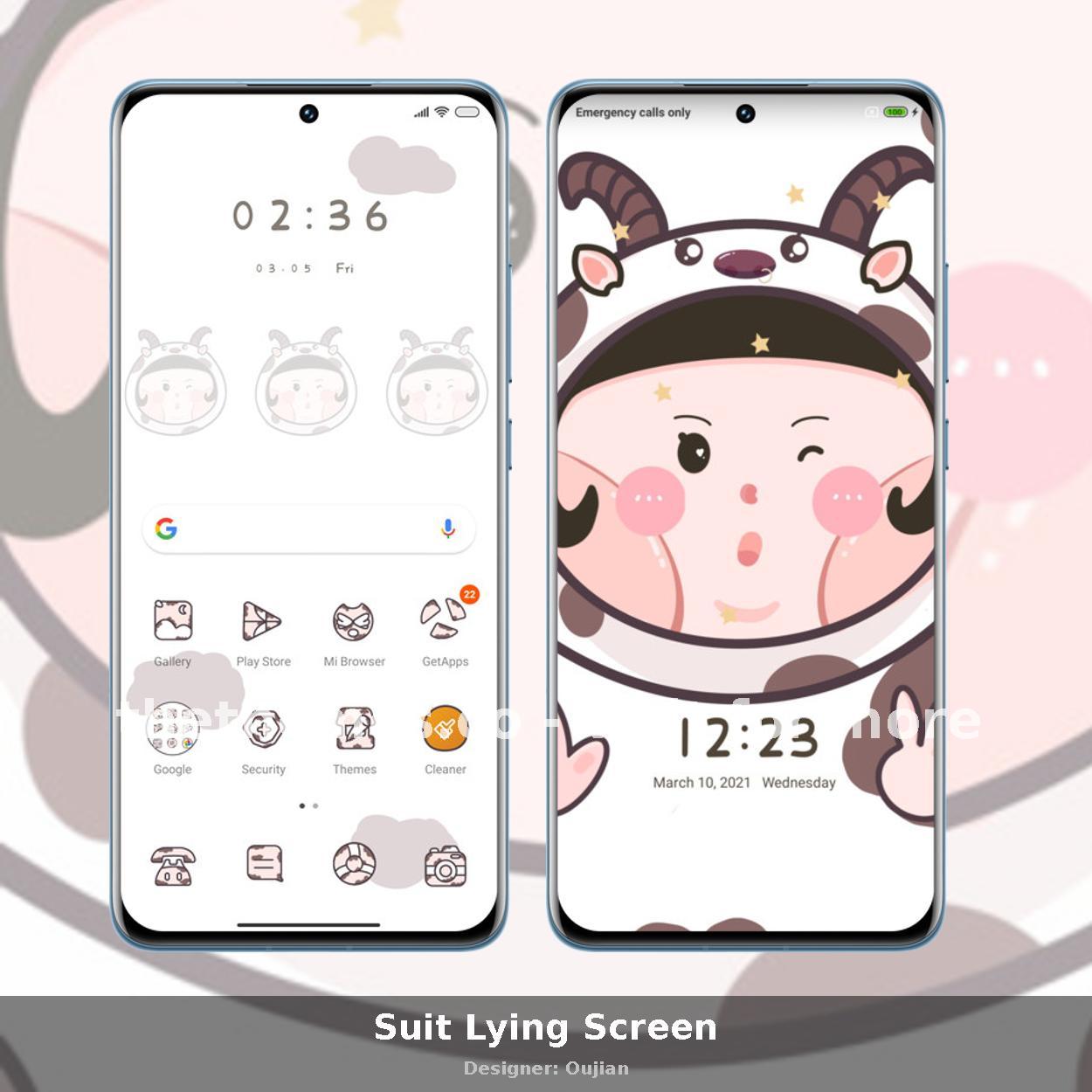 Suit Lying Screen